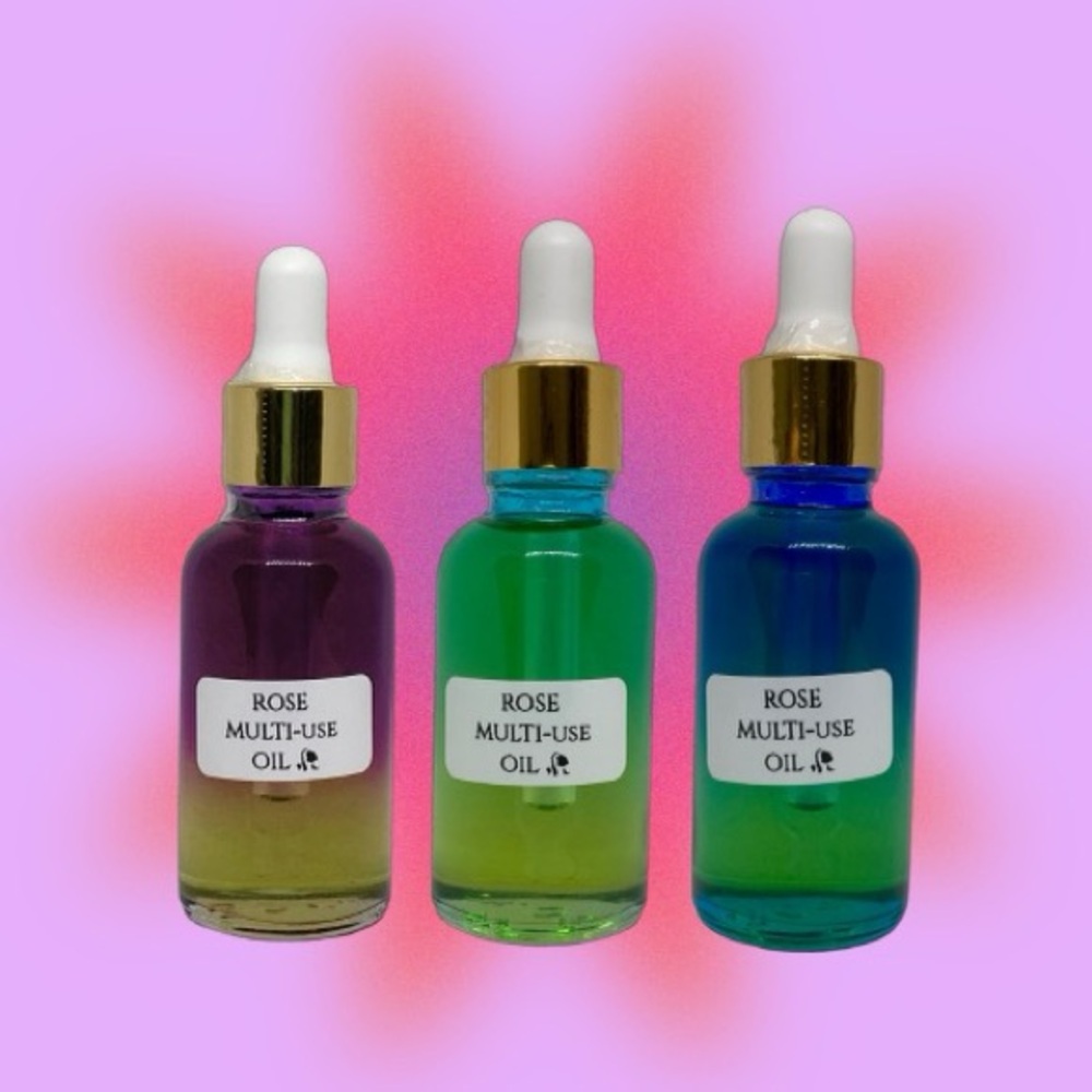 HERBAL ROSE BODY OIL - Picture 7 of 8